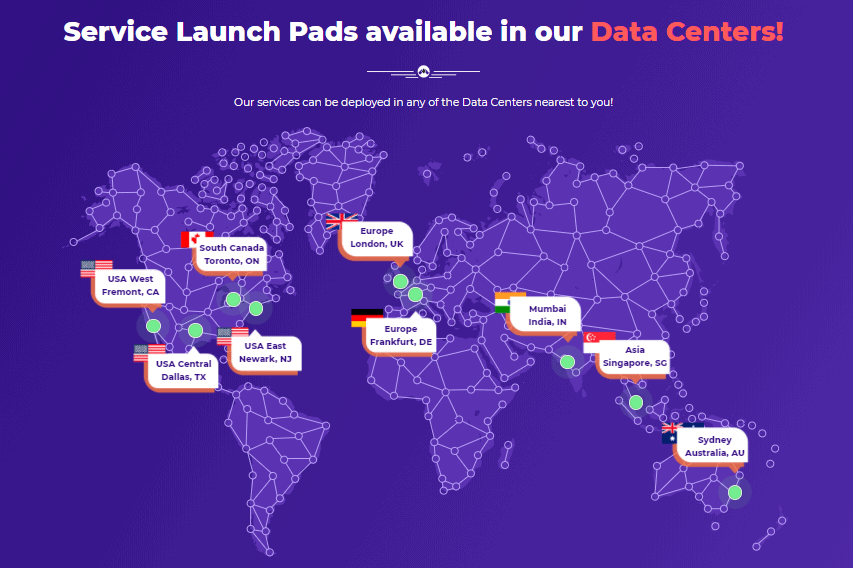 HostArmada data centers