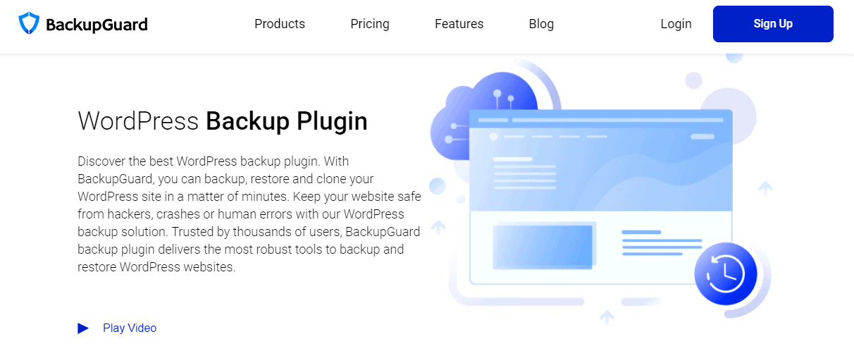 BackupGuard WP plugin
