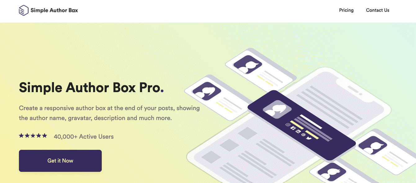 Simple Author Box Pro