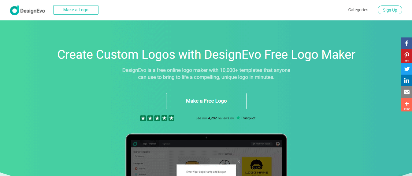DesignEvo Logo Maker 