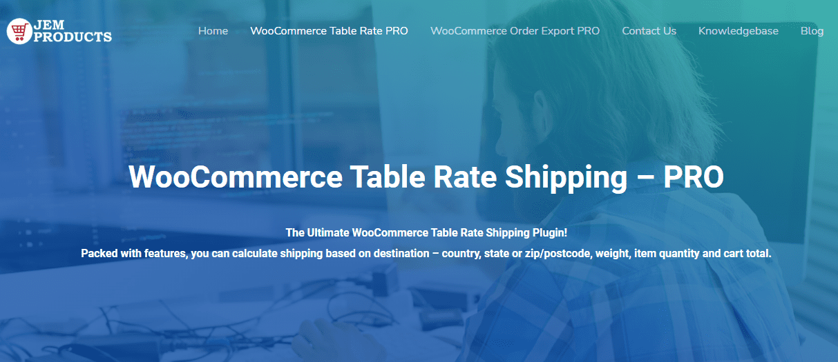 WooCommerce Table Rate Shipping