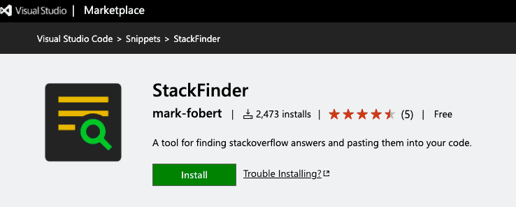 StackFinder