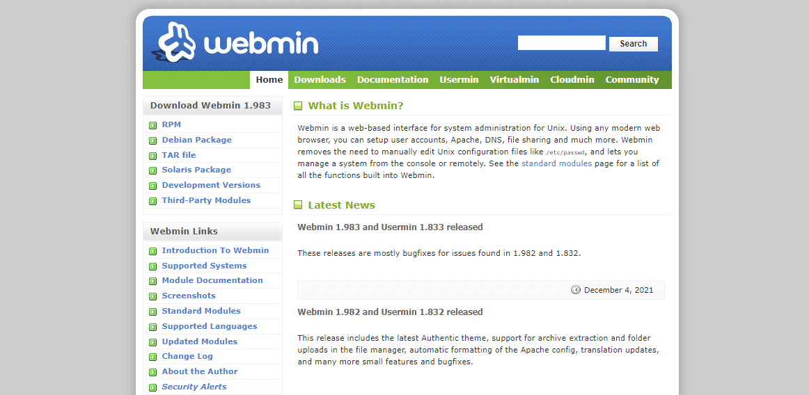 Webmin