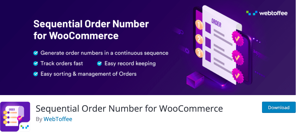 Sequential Order Number for WooCommerce