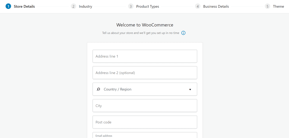 Welcome to WooCommerce