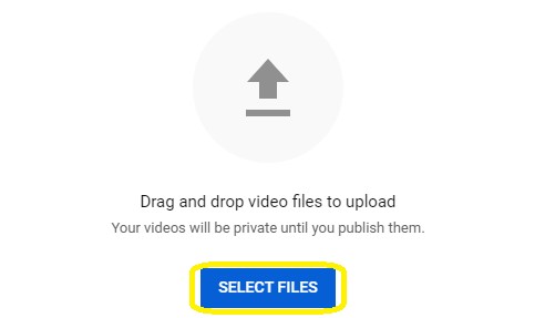 Select files YouTube 