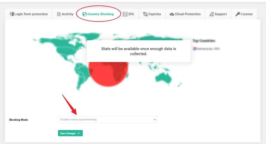 Blacklist suspicious IP addresses