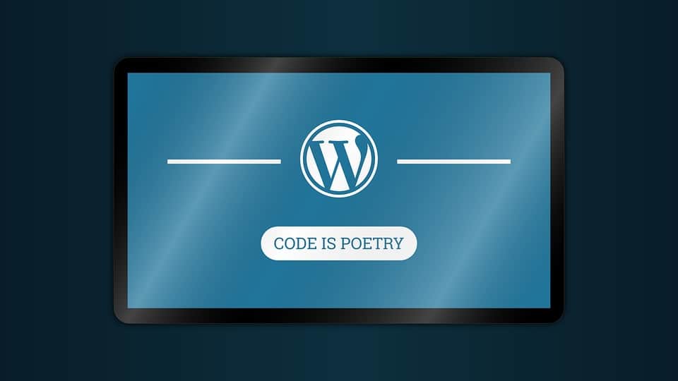 WordPress code is poetry